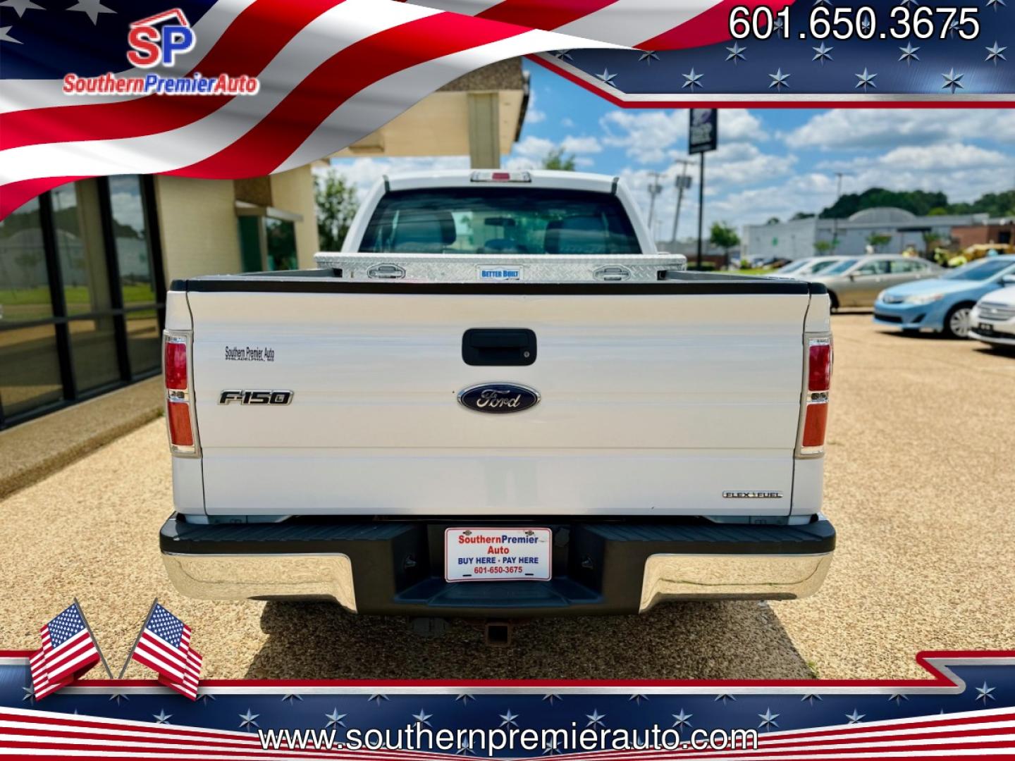 2013 WHITE FORD F-150 STX; XL; XLT; (1FTFX1CFXDK) , located at 922 W. Beacon St., Philadelphia, MS, 39350, (601) 650-3675, 32.770447, -89.127151 - Photo#4